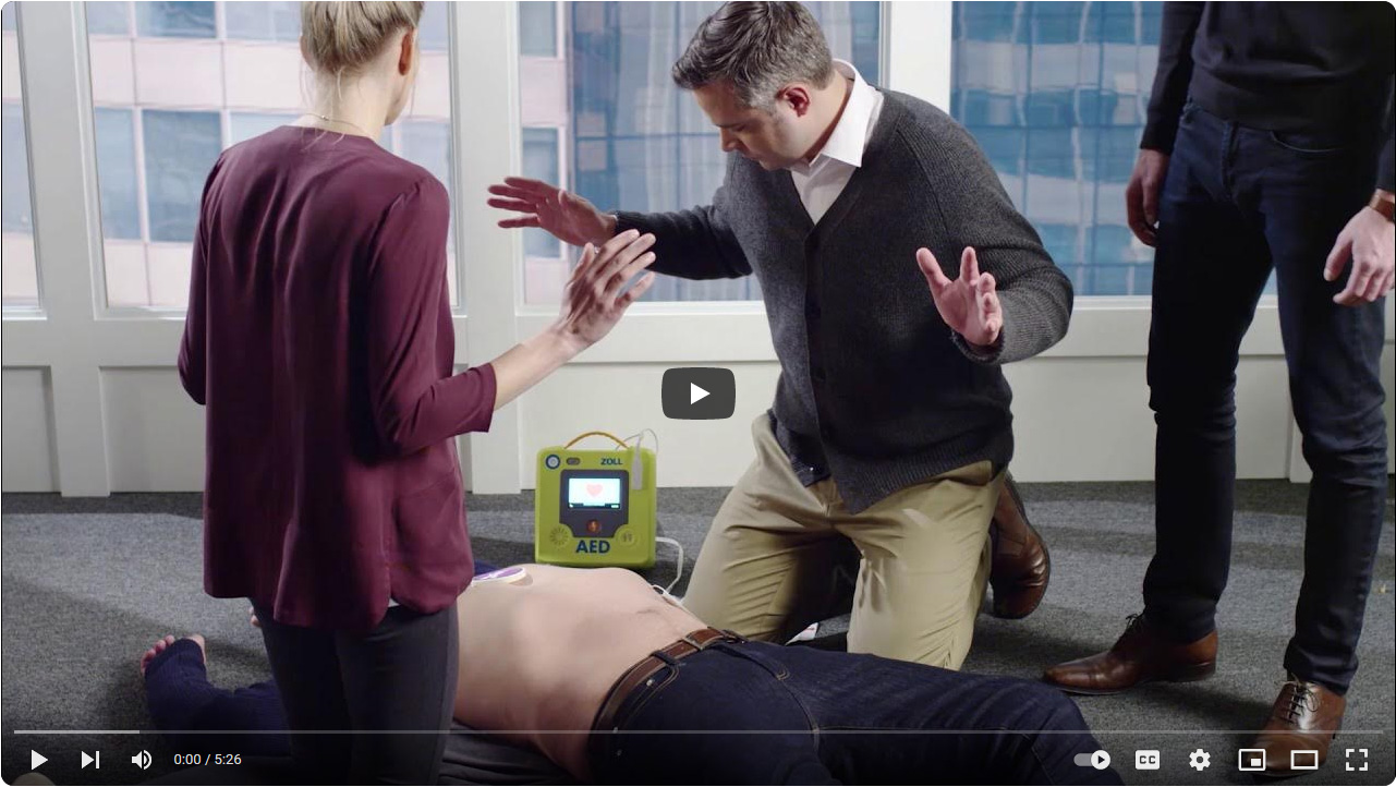 Video-Thumbnail Leben retten mit dem ZOLL AED 3